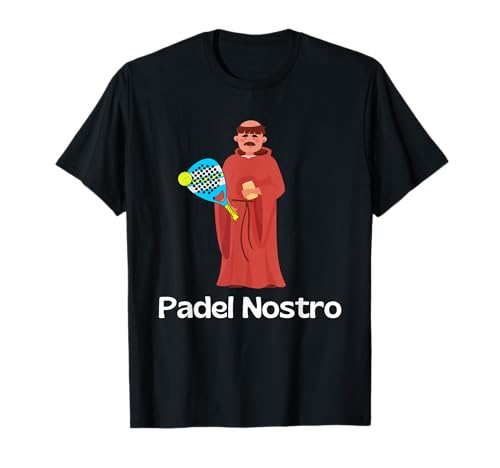 Maglietta Padel Divertente Simpatica Giocatore Padel Nostro Maglietta