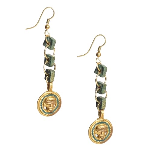 Image of Royal Queen & Empress Handcrafted Tribal Dhokra Earrings Collection for Women - Statement Ethnic Designs in Multiple Colours