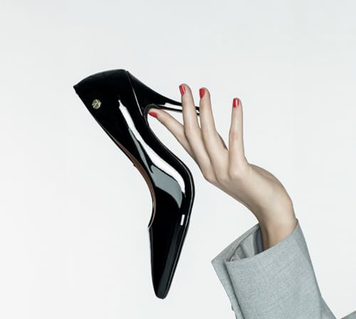 Vizzano High Heels - Pumps Closed Pointed Toe Stiletto - Elegant 3.74 Inch Stiletto Heel - Pointed Toe Stiletto Heels for Women - Perfect Dress Shoes for All Special Occasions3