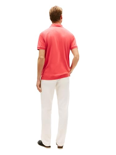 Image of Tommy Hilfiger Mens Short Sleeve Casual Polo Shirts in Regular Fit with Liquid Cotton
