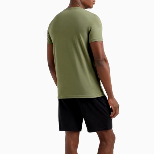 Emporio Armani Men's Endurance Cotton Pajama Short and Tee Set3