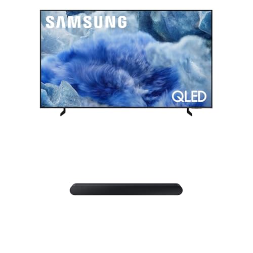 Image of Samsung 50-Inch Class QLED Q8F 4K UHD Smart TV 2025 Model) Q4 AI Processor, 100% Color Volume with Quantum Dot + SAMSUNG S60D 5.0ch Soundbar w /Wireless Dolby Atmos Audio, All-in-One Design, HW-S60D /ZA