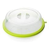 2. Con asa: la tapa para microondas tiene un mango cómodo, lo que te permite levantar la tapa fácilmente.