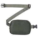Garneck Wasserdichte Nylon Sling Bag Unisex Verstellbar Komfortable Brusttasche für Outdoor Sport Laufen Wandern mit Mehreren Fächern und Robustem Material