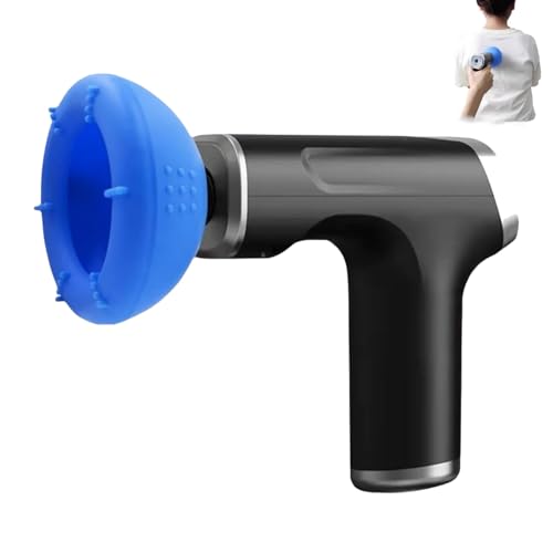 Ventouse électrique en silicone pour la poitrine, ventouse la physiothérapie thoracique, élimine les expectorations thoraciques, idéale pour la physiothérapie thoracique.