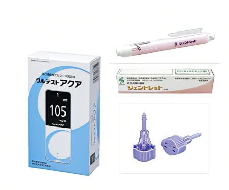 グルテストアクア 自己検査用グルコース測定器3点セット