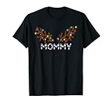 Christmas Reindeer Led Matching Family Pajama Tees