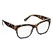 Peepers by PeeperSpecs Oprah's Favorite Women's Shine On Square Blue Light Blocking Reading Glasses - Tortoise +1.50