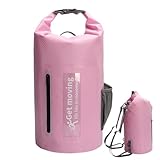 Nubamzy Bolsa seca impermeable, mochila de campamento al aire libre de 20 L, mochila deportiva al aire libre, para kayakistas, navegantes, rafters, surfistas, viajeros, excursionistas, deportes