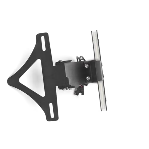 Support plaque immatriculation Ducati Hypermotard 950 queue courte avec clignotant