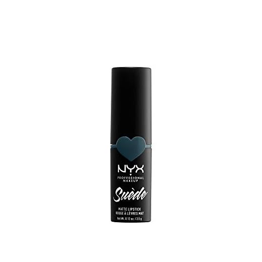 NYX Professional Makeup Lippenstift - Suede Matte Lipstick, superleichter & pudriger Lippenstift, intensiv mattes Finish, 3,5 g, Ace 22
