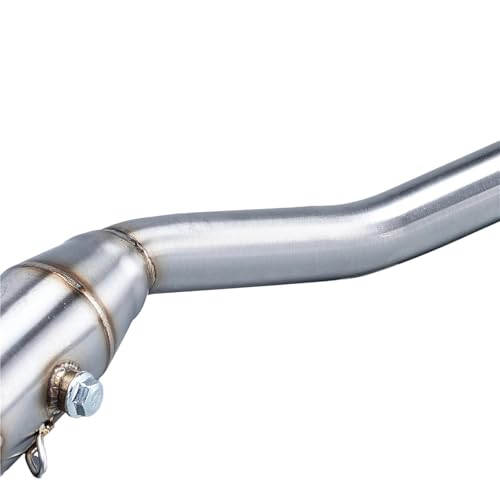 Tubo de escape acero inoxidable forza 350 con silenciador modificado nss350 3
