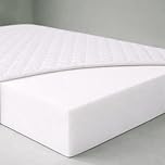 Opulent Home Cot Bed Mattress 140x70x10cm – Waterproof, Breathable & Hypoallergenic – Anti-Allergy Baby Mattress with Removable Washable Zipped Cover – Extra Thick Support for Newborns