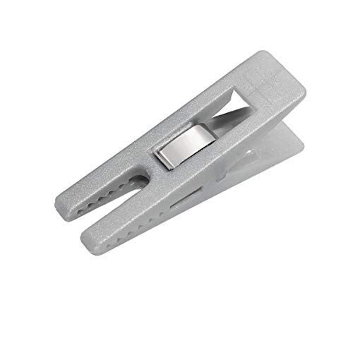 DIYexpert® 8 pinzas para la ropa Sturm 70 x 20 mm, color plateado metálico Cover