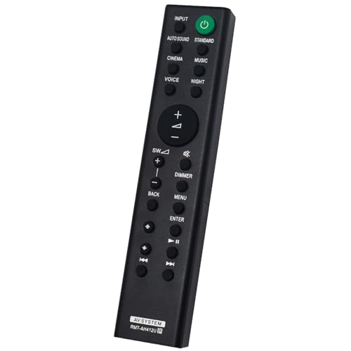 Image of BLACKSHEEP RMT-AH412U Replacement Remote fit for Sony Home Theatre System HT-S20R HT-S500RF HT-S700RF SS-S20R SA-WS20R SS-SS20R SA-WS500RF SS-SS500RF SS-S500RF SS-SS700RF SS-S700RF SA-WS700RF