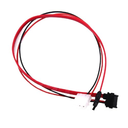 Cable SATA Slimline 30cm con conector 13 pines y cable de alimentación miniatura 4