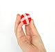 LATRAT 20 Stück Kinder Klettballspiel Fangballspiel Ballspiel Set Ersatzbälle Paddle Ball Spiel Klett Wurfspiel für Drinnen Draußen,4-Farben