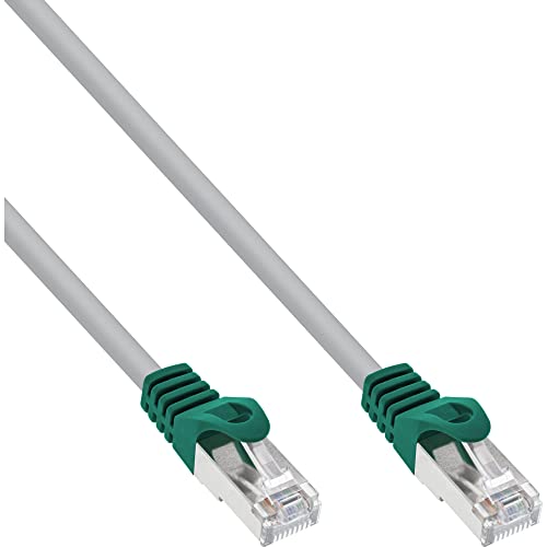 Inline® Crossover patchcord, Inline®, FTP, Cat.5e, Grey, 5m