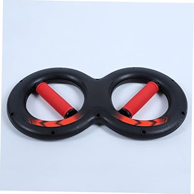 Kisangel Figure 8 chest expander hand exerciser Arm Strength Trainer arm rod exercise power bar power workout barbell devices wrist roller hand grippers for exercising grabbing enhancer fitness
