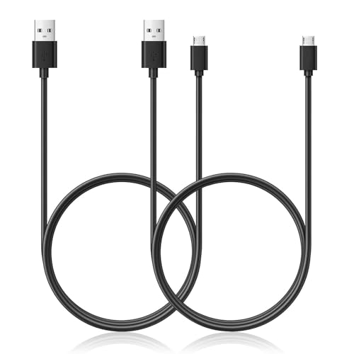 Smays Micro USB Charging Cable 2-Pack, 6ft - Compatible with...