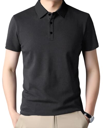 Image of Noble Monk Men's Cotton Blend Regular Fit Polo T-Shirt