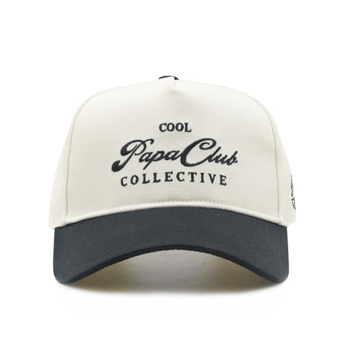 Image of Waldeal Vintage Papa Trucker Hat, Adjustable Snapback Dad Hats for Men, Fathers Day Birthday Gifts Two Tone Baseball Cap