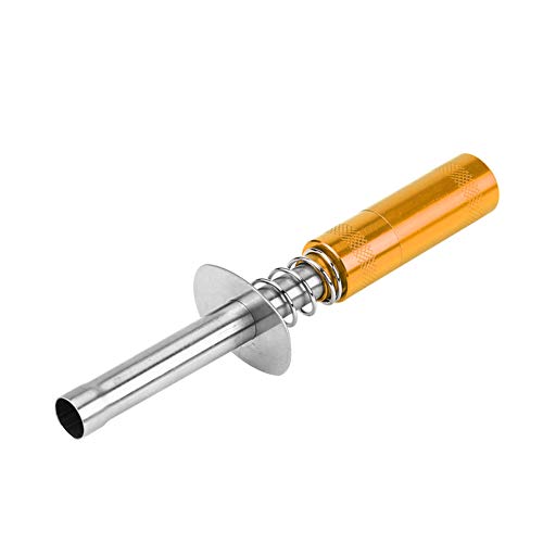 Igniter Nitro Engine Starter Tools,Glow Plug Igniter, 80103 Engine Igniter Glow Plug Aluminium Ignition for for HSP 1/10 Nitro RC Car(Gold), Glow Plug RC Igniter Glow Plug Igniter RC Glow Plug RC Gl