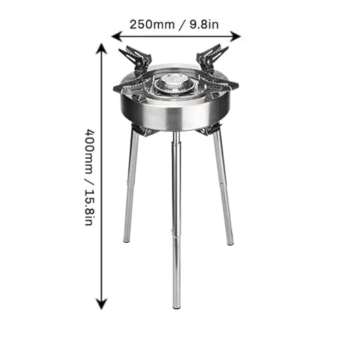 Brûleur d'extérieur léger pour simplifier vos repas de camping - 6