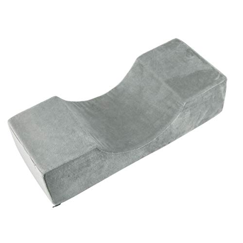Preisvergleich Produktbild Eurobuy Wimpernverlängerung Kissen, Wimpernverlängerung Ergonomisches Memory Foam Pu-Leder-Wimpernverlängerungskissen-... für Beauty-Salon Kopfstütze Nackenstütze, 19.7"x7.8"x4.9"