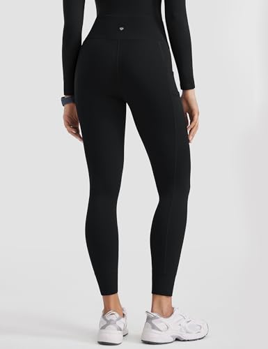 Womens High Waisted Scrub Leggings 25" - 5 Pockets Drawstring Yoga Scrub Pants Medical Bottoms Stretch Soft2