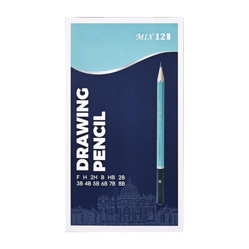 12pcsプロフェッショナルスケッチ鉛筆六角形グリップ描画鉛筆木材スケッチペン