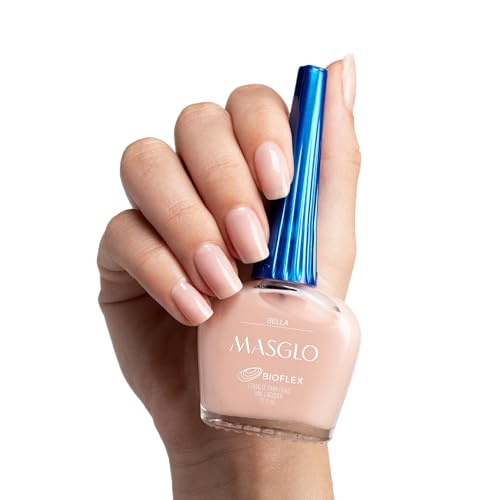 MASGLO Nail Polish Beautiful Set 4 Pcs Favorite Shades of Nude Color - Kit 4 Esmaltes Colores 0.5 Fl. Oz. - Image 3