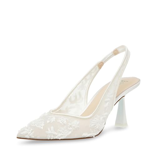 Betsey Johnson Damen Nikki Pumps, Elfenbein, 40 EU