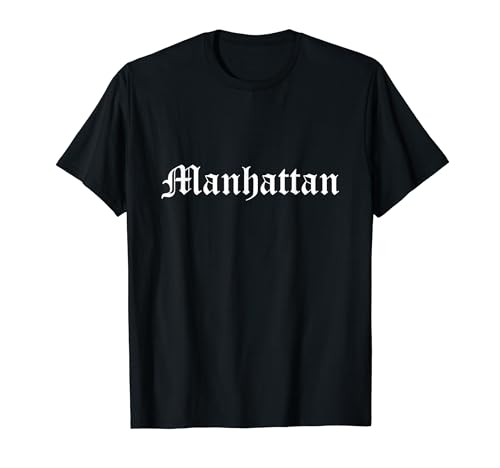 Manhattan Nueva York NYC OG Hip Hop Gangsta Rap Camiseta