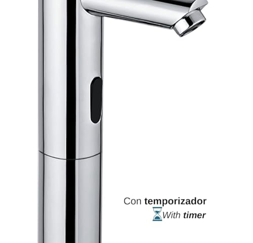 Grifo con sensor automático para uso comercial en aseos de gran afluencia 4