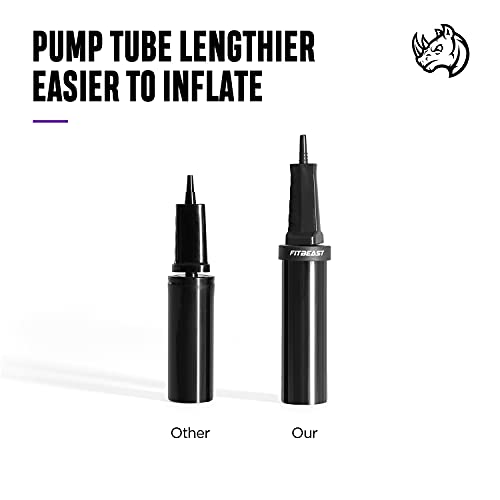 FitBeast-Extra-Thick-Exercise-Ball-65-75CM-Anti-Burst-Yoga-Ball-with-22CM-Mini-Pilates-Ball-Fitness-Gym-Ball-for-Balance-Stability-Pilates-Pregnancy-and-Labour