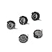 ZYAMY 2pcs 5.5V 1.0F Super Farad Capacitors H-Type Button Capacitor High Energy Low Resistance High Consistency for Consumer Electronics Toys
