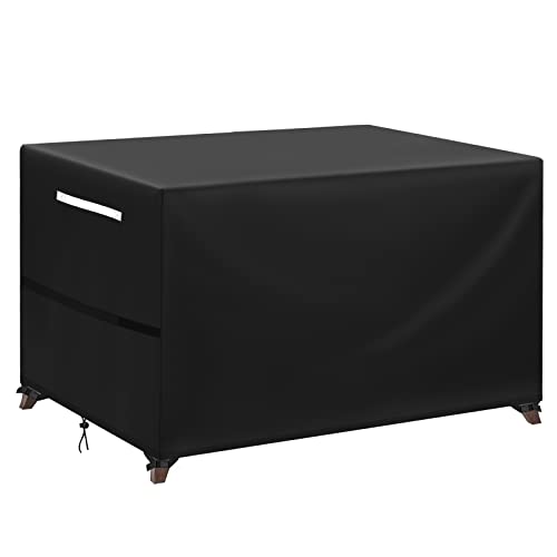 Czyan Fundas para muebles de jardín impermeables, resistentes al viento, antirayos UV, resistente al desgarro, funda para muebles de patio rectangular exterior y juego de sillas (123 x 61 x 72) Cover