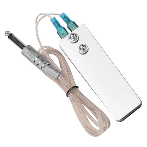 Pedal para tatuajes antideslizante con cable de fuerte conductividad
