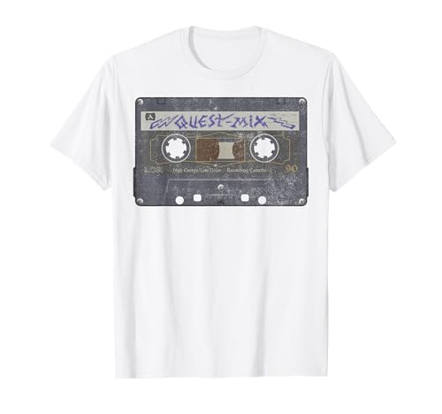 T-shirt Disney Pixar Onward Quest Mix Tape en coton pour fan