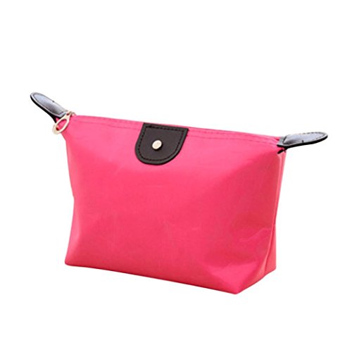 Cosmetic Bags Creazy Women Large Volume Waterproof Makeup Bag (Rose)