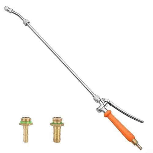 Sumsoctober Kit de barra de pulverización de agua de repuesto ajustable de 73 cm, mango bloqueable, kit de barra de pulverización de agua de metal para jardín, barra de pulverización de agua Greenbelt