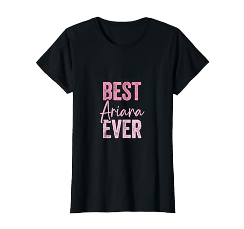 Best Ariana ever Camiseta de tirantes Manga larga Negro Talla X-Small Mujer Unisex-niños Fans de Ariana