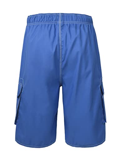 Image of Nonwe Men's Beachwear Board Shorts Quick Dry with Mesh Lining Swim Trunks