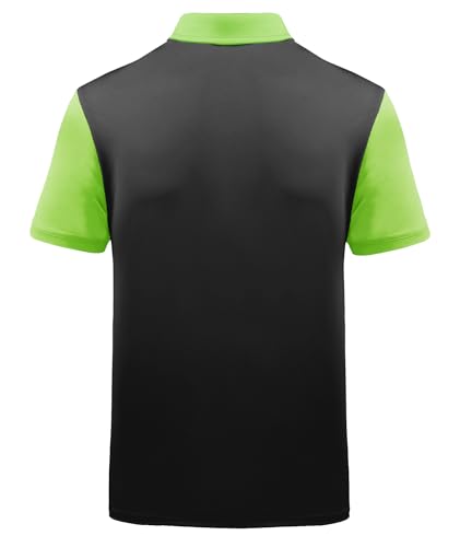 Image of ZITY Mens Golf Shirt Short Sleeve Athletic Casual Work Collared Polo Tshirt