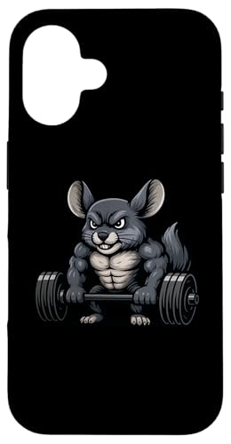 Chinchilla EGCgteBO {fB[r_[ [NAEg W ybgD X}zP[X iPhone 16 p