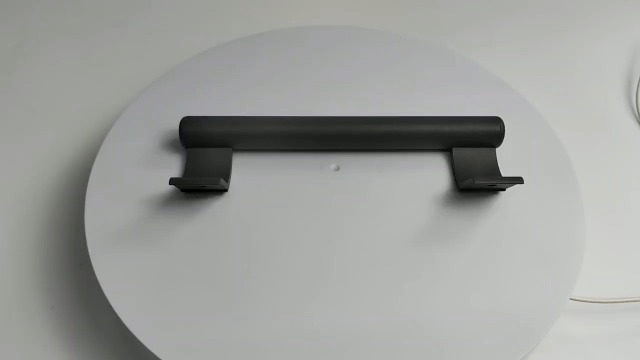 8 Inch Black Sliding Door Handle - Aluminum Alloy Modern Cabinet Pull