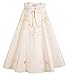 Cape traditionnelle chinoise pour femme - Broderie grue - En peluche chaude - Pour cosplay - Blanche - S