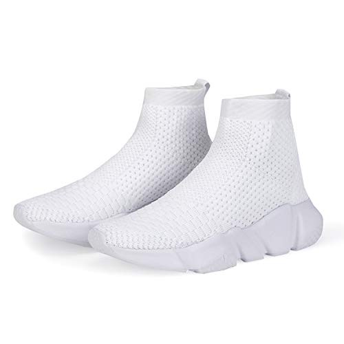 Image of Casbeam Men's Running Knit Comfortable Lightweight Breathable Casual Sports Shoes Fashion Sneakers Slip-On Walking Shoes