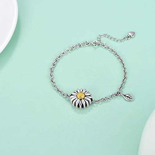Butterfly/Sunflower/Red Cardinal/Hummingbird Cremation Jewelry 925 Sterling Silver Urn Bracelet Ashes Keepsake Hair Memorial Always in My Heart Locket for Women Mom3